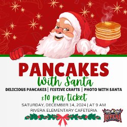 Pancakes with Santa